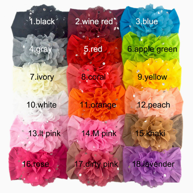 Bentita lata cu floare din tulle si buline argintii (marime disponibila: 0-12