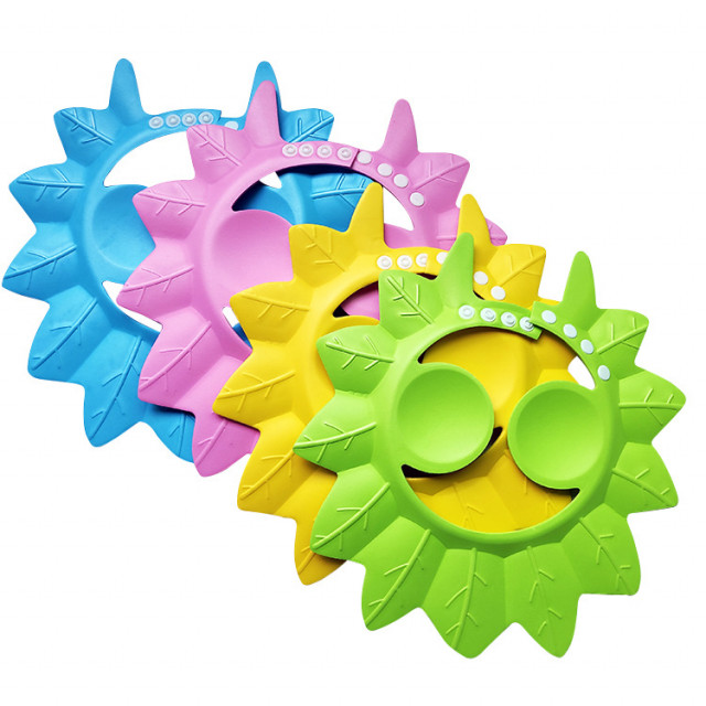 Aparatoare de sampon ajustabila - frunzulite (culoare: bleu)