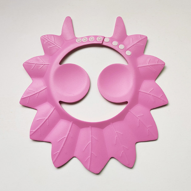 Aparatoare de sampon ajustabila - frunzulite (culoare: roz)