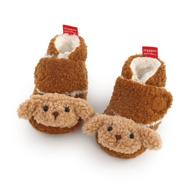 Cizmulite imblanite maro - oita (marime disponibila: 3-6 luni (marimea 18