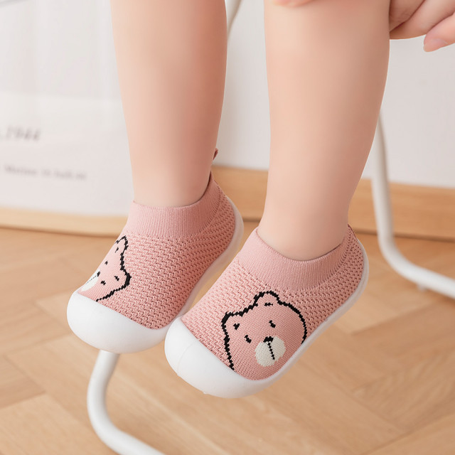 Mocasini roz - teddy (marime disponibila: marimea 26)