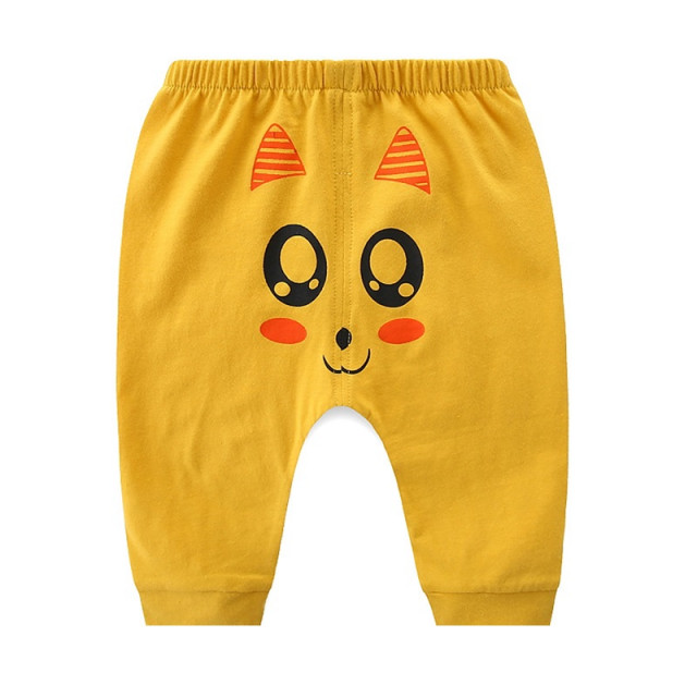 Pantalonasi galben mustar fara botosei - pisicuta (marime disponibila: 12-18