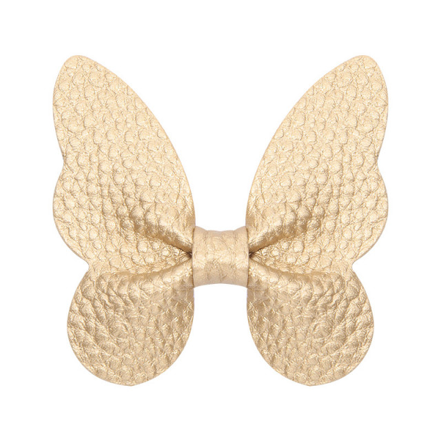 Clama sidefata pentru fetite - fundite si fluturasi (model: 7)