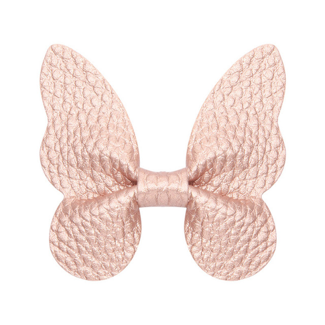 Clama sidefata pentru fetite - fundite si fluturasi (model: 7)