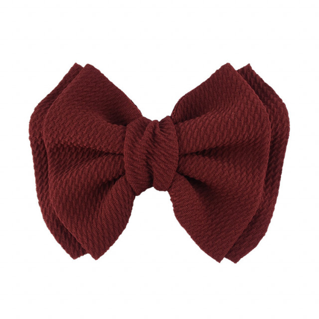 Clama pentru fetite - fundita (culoare: roz ciclamen)