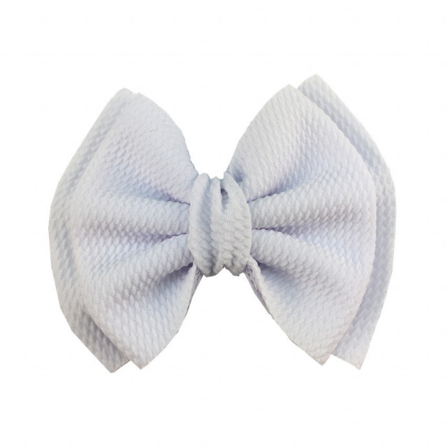 Clama pentru fetite - fundita (culoare: roz ciclamen)