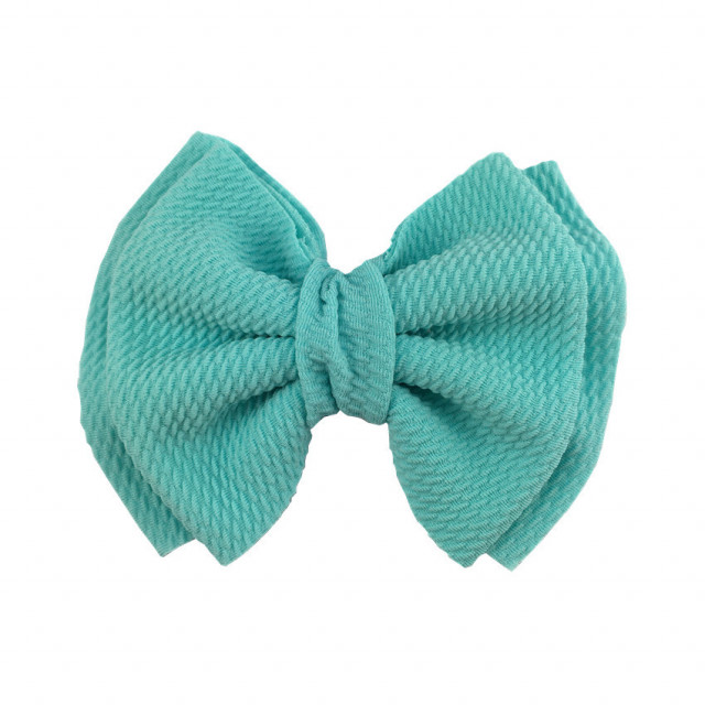 Clama pentru fetite - fundita (culoare: roz ciclamen)