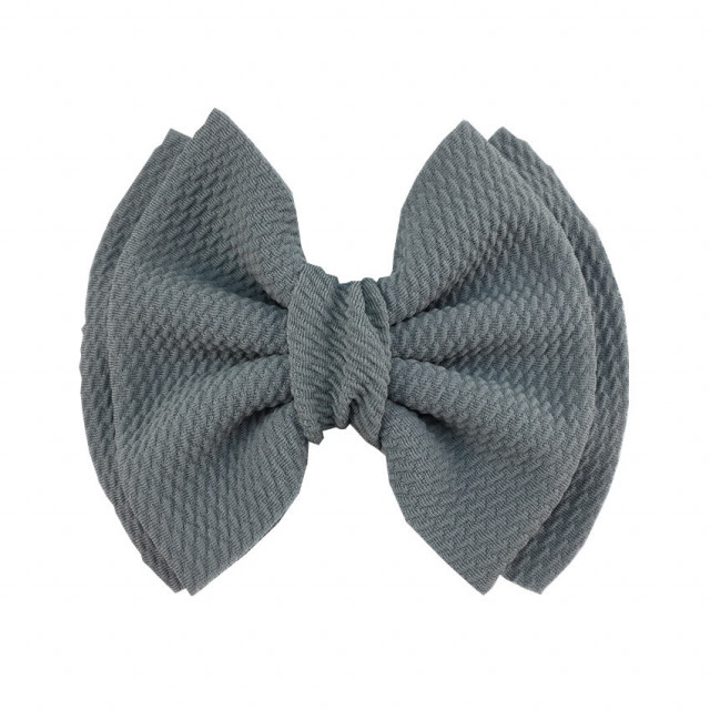 Clama pentru fetite - fundita (culoare: roz ciclamen)