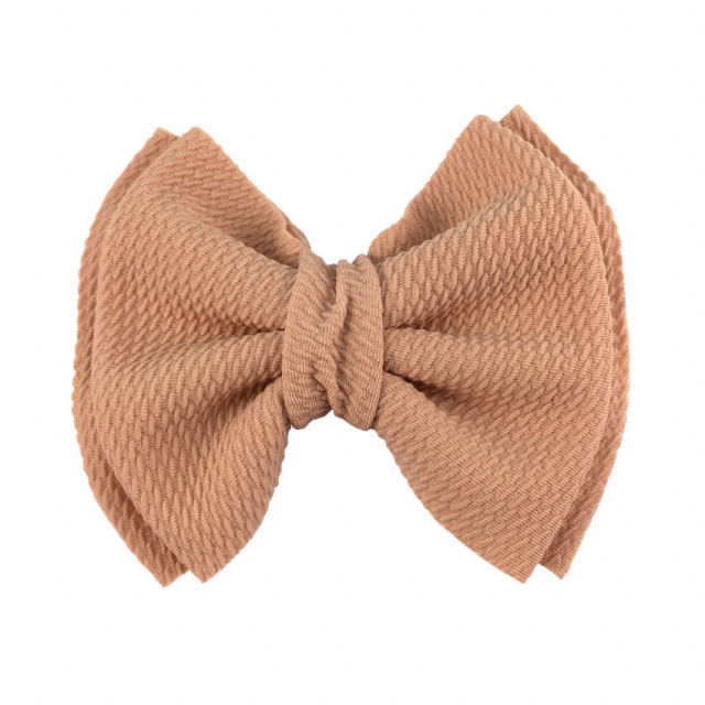 Clama pentru fetite - fundita (culoare: roz ciclamen)