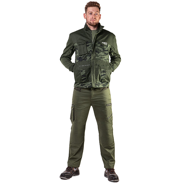 Pantaloni camo olive neo tools 81-222