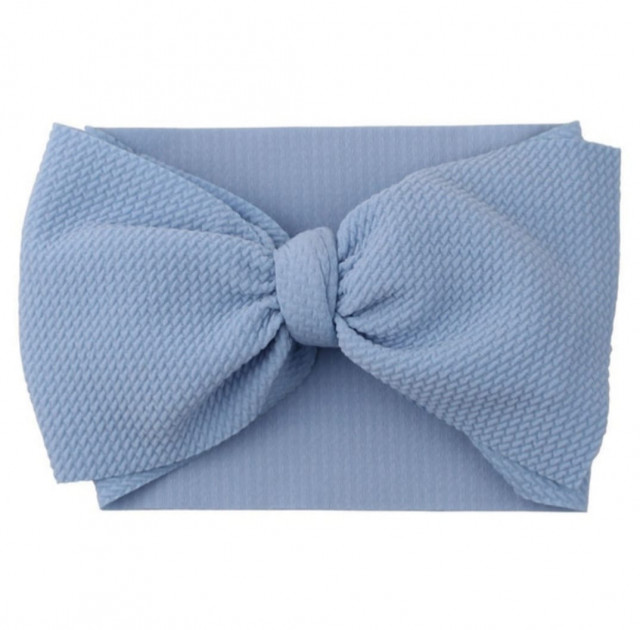 Bentita lata cu funda in diverse culori (marime disponibila: 6-12 luni (marimea