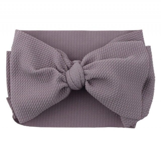 Bentita lata cu funda in diverse culori (marime disponibila: 6-12 luni (marimea