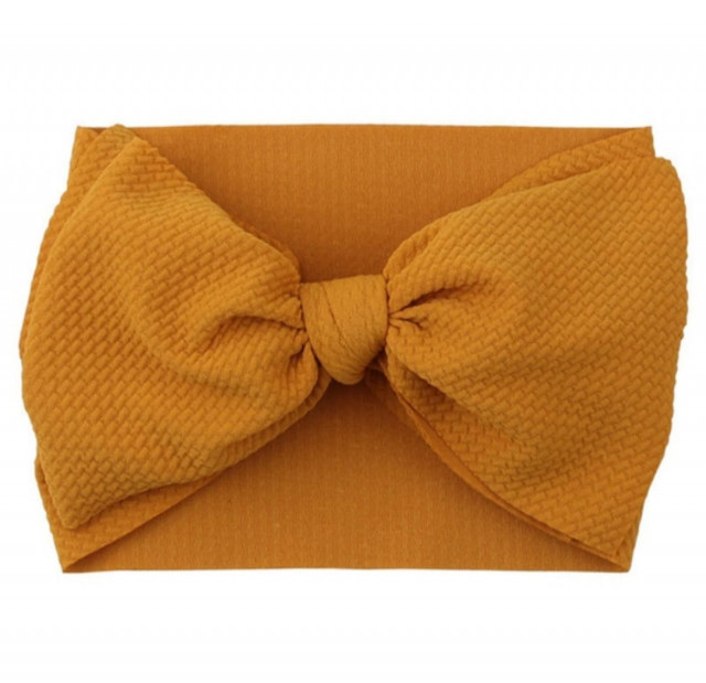 Bentita lata cu funda in diverse culori (marime disponibila: 6-12 luni (marimea