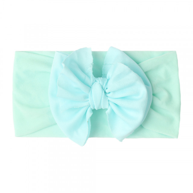 Bentita lata cu fundita aplicata in fata (marime disponibila: 0-12 luni,