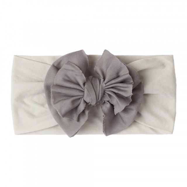 Bentita lata cu fundita aplicata in fata (marime disponibila: 0-12 luni,