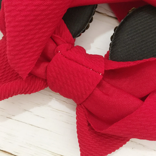 Bentita lata pentru fetite - urechiuse cu paiete (marime disponibila: 6-12 luni