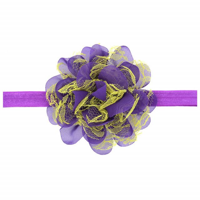 Bentita cu floare franjurata (marime disponibila: 0-12 luni, model: 1)