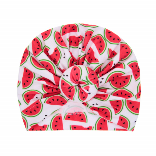 Caciulita tip turban - summer fruits (marime disponibila: 6-9 luni (marimea 19