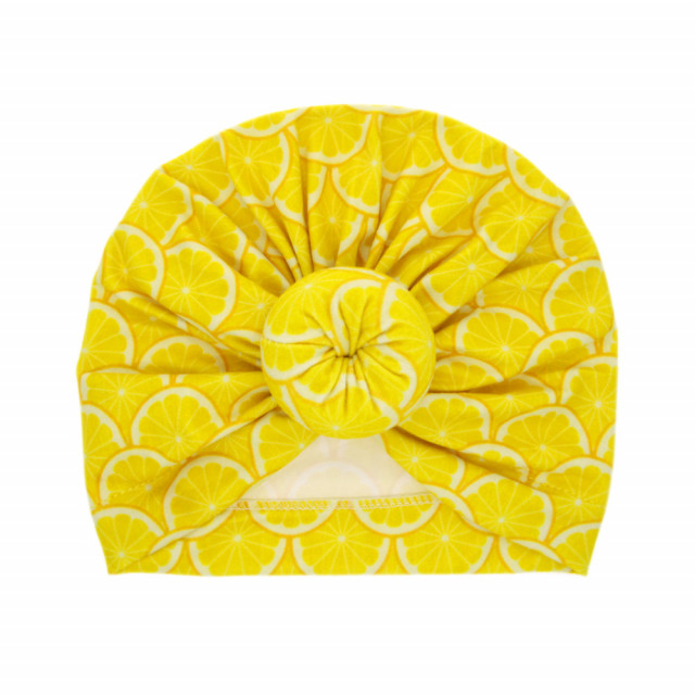 Caciulita tip turban - summer fruits (marime disponibila: 6-9 luni (marimea 19