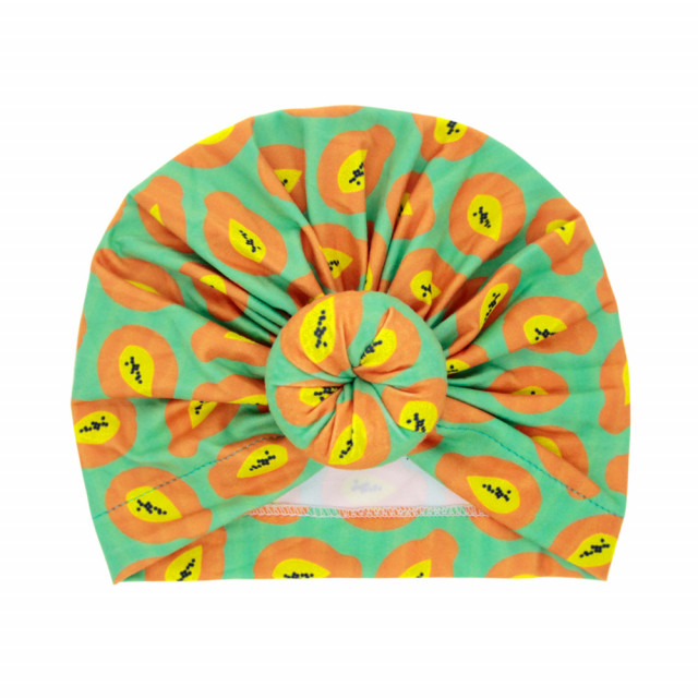 Caciulita tip turban - summer fruits (marime disponibila: 6-9 luni (marimea 19