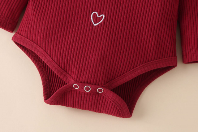 Compleu visiniu pentru fetite - i got it from my mama (marime disponibila: 9-12