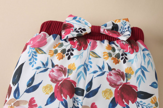 Compleu visiniu pentru fetite - i got it from my mama (marime disponibila: 9-12