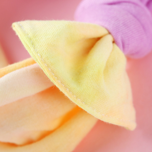 Bentita lata multicolora pentru fetite (marime disponibila: 0-12 luni, model: 4)