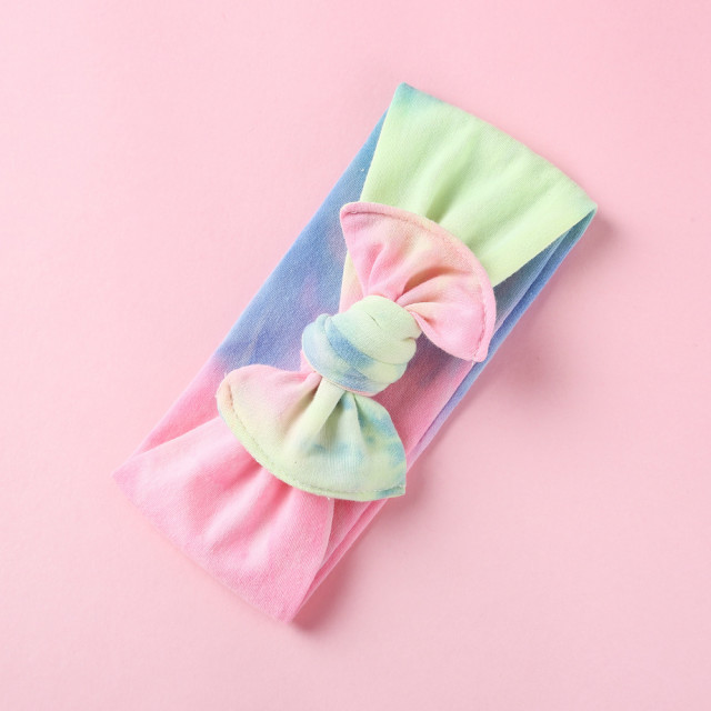 Bentita lata multicolora pentru fetite (marime disponibila: 0-12 luni, model: 4)