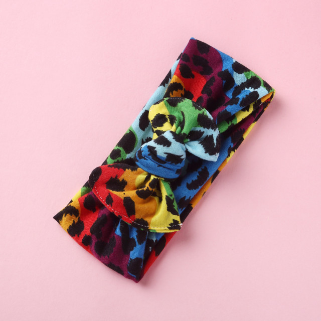 Bentita lata multicolora pentru fetite (marime disponibila: 0-12 luni, model: 4)