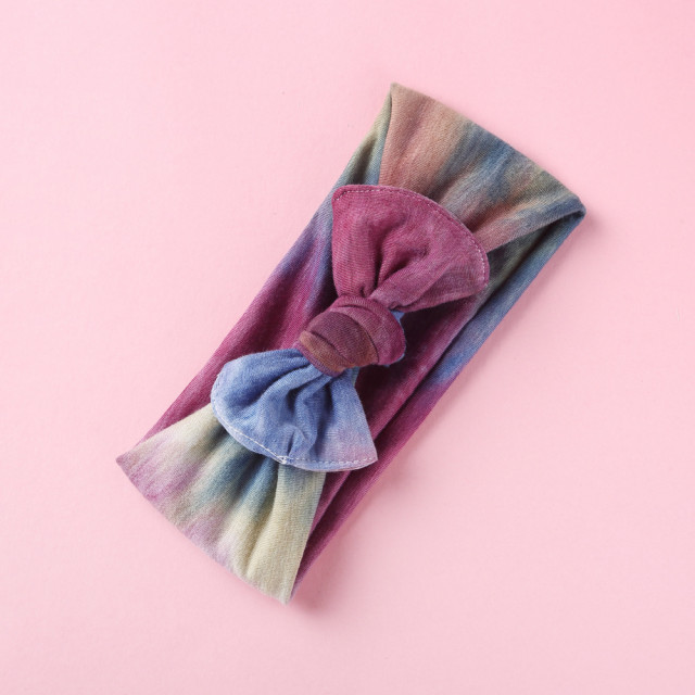 Bentita lata multicolora pentru fetite (marime disponibila: 0-12 luni, model: 4)