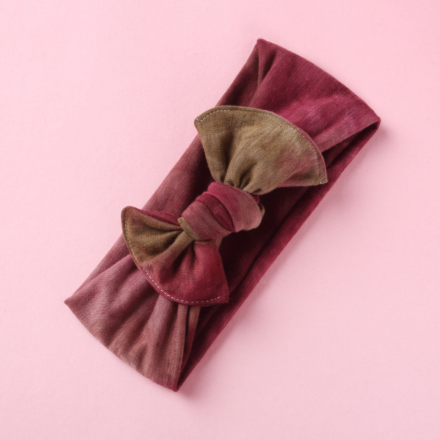 Bentita lata multicolora pentru fetite (marime disponibila: 0-12 luni, model: 4)