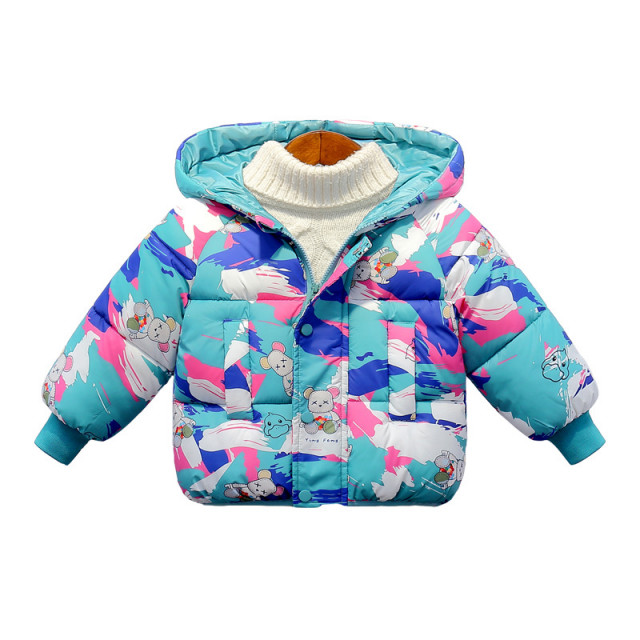 Geaca din fas pentru fetite - duck (marime disponibila: 3 ani)