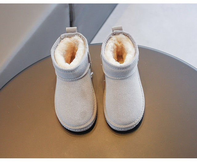 Cizme gri imblanite - rabi (marime disponibila: marimea 29)