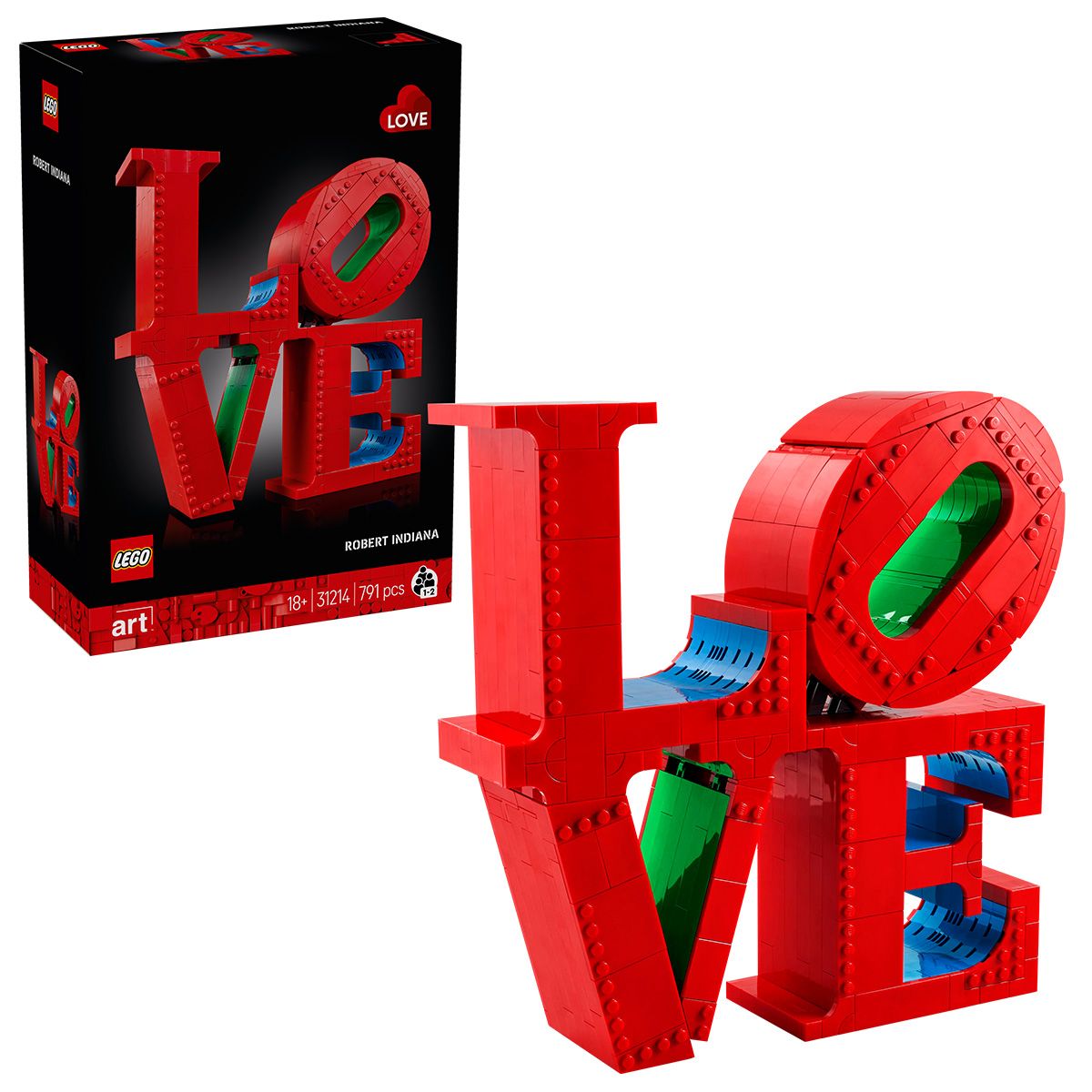 Lego art love 31214
