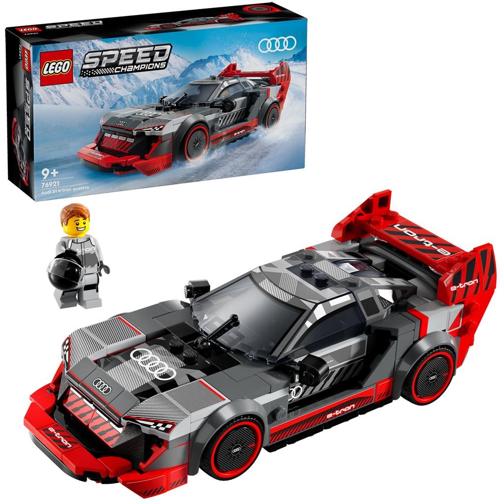 Lego speed champions masina de curse audi s1 e-tron quattro 76921