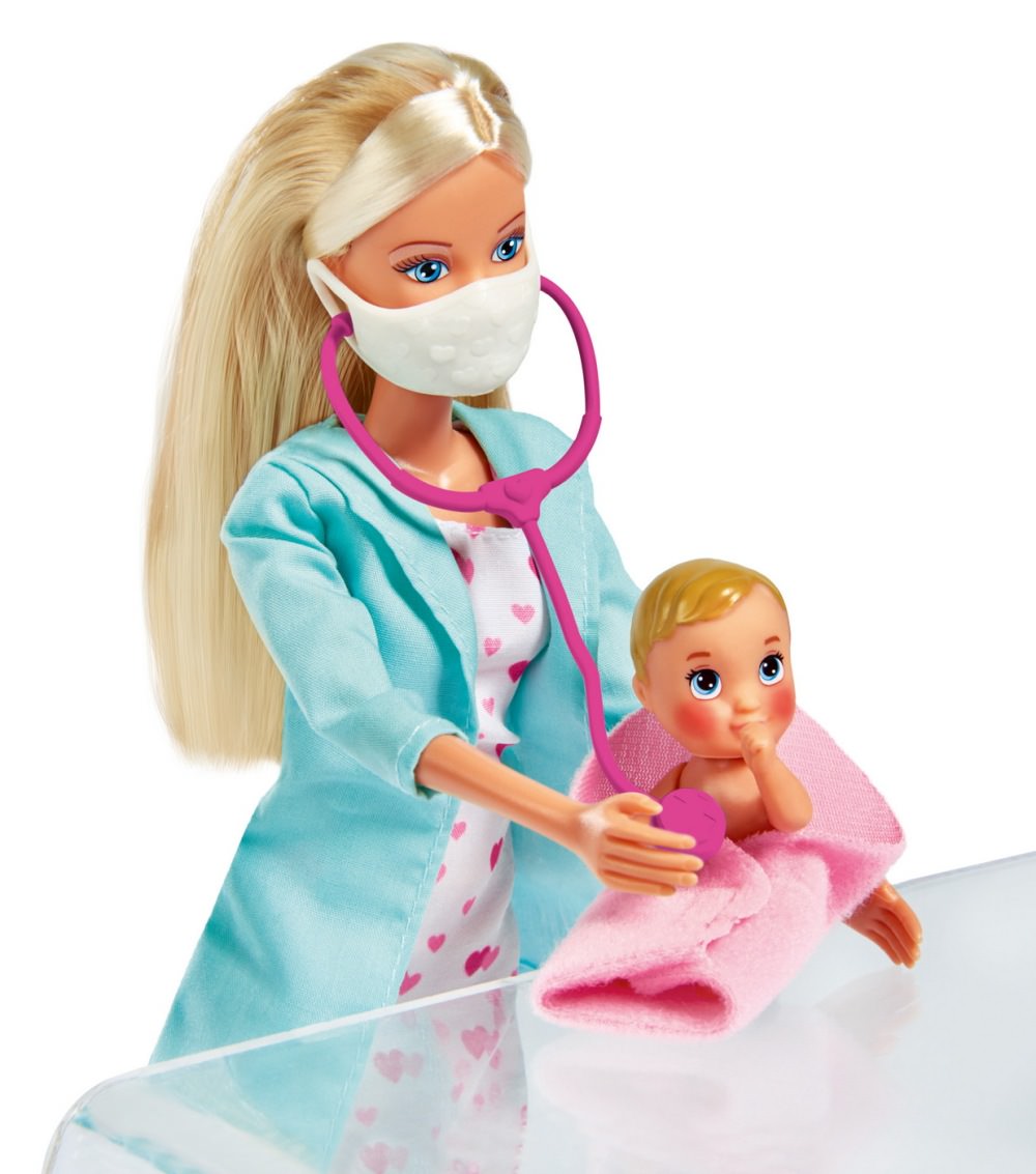 Papusa steffi love doctor pediatru cu accesorii