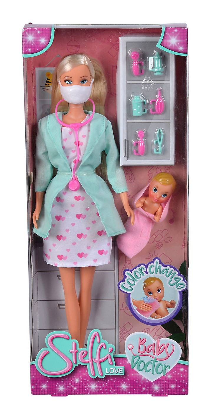 Papusa steffi love doctor pediatru cu accesorii