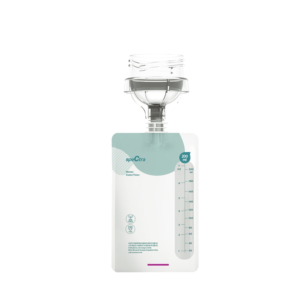 Pungi colectare lapte cu conectare directa (10 pungi, conector inclus) spectra