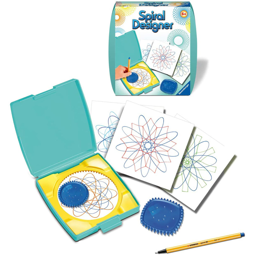 Set creatie mini spirale turcoaz