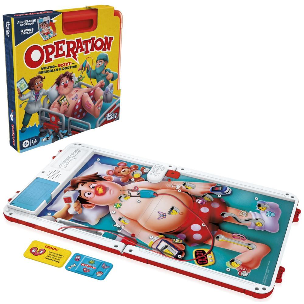 Joc clasic hasbro gaming operatia