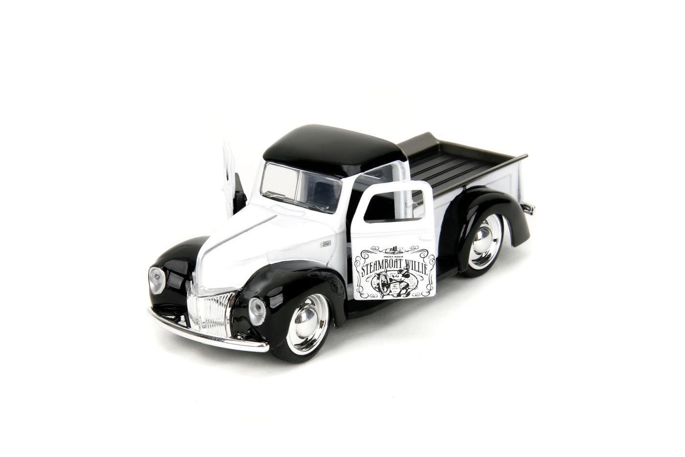 Masinuta metalica jada disney mickey mouse ford pickup 1941 scara 1:32