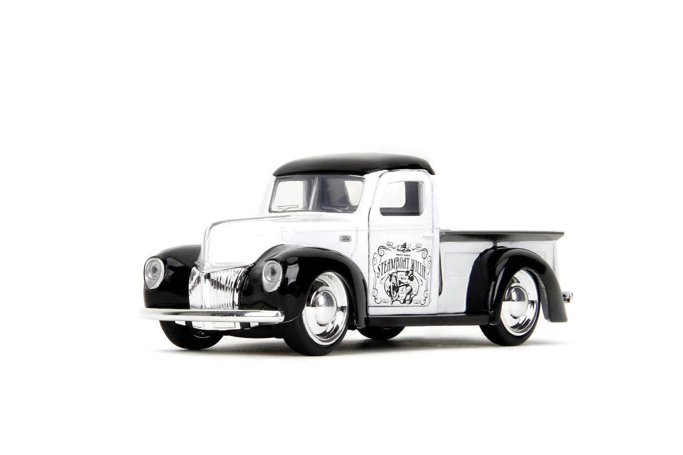 Masinuta metalica jada disney mickey mouse ford pickup 1941 scara 1:32