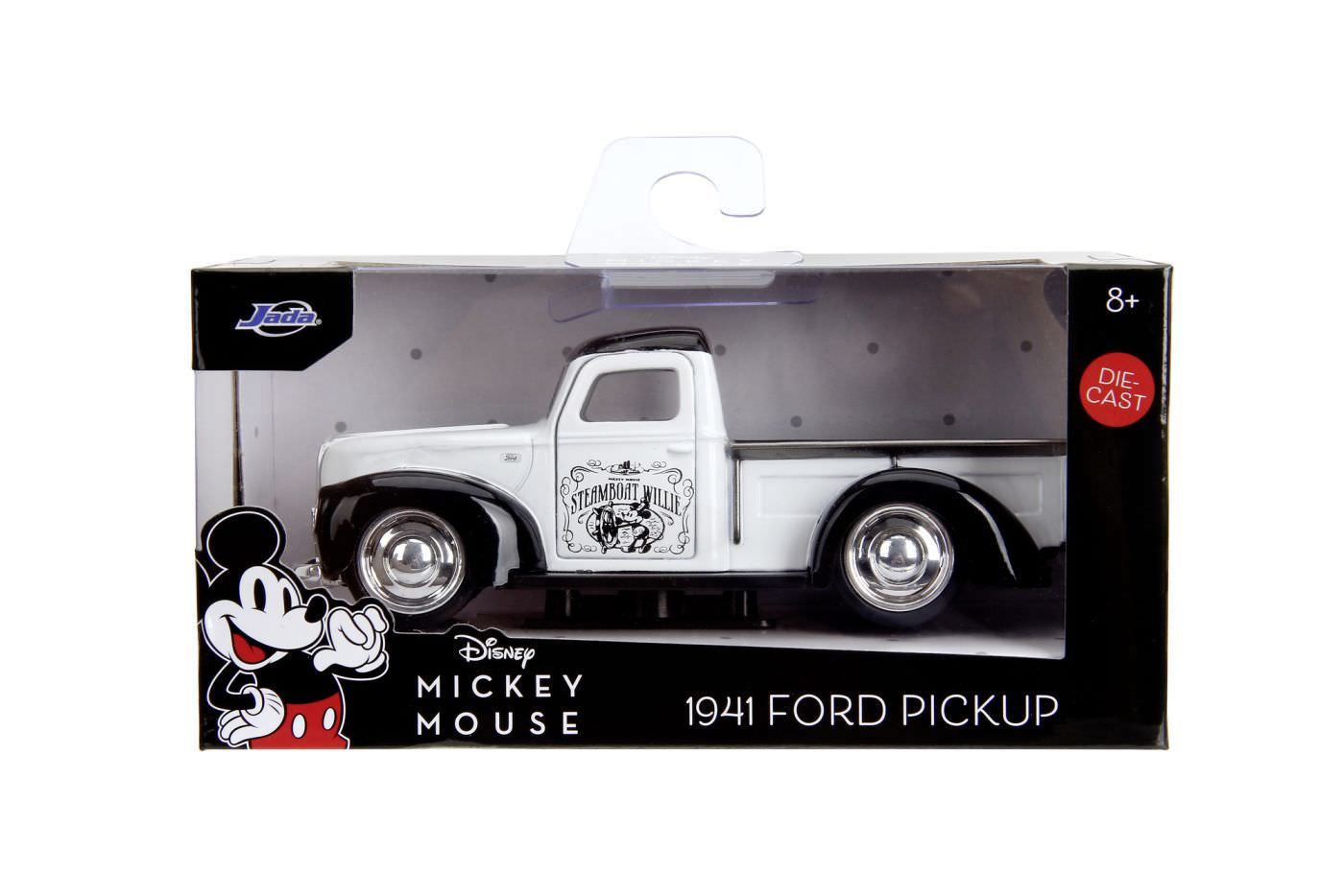 Masinuta metalica jada disney mickey mouse ford pickup 1941 scara 1:32