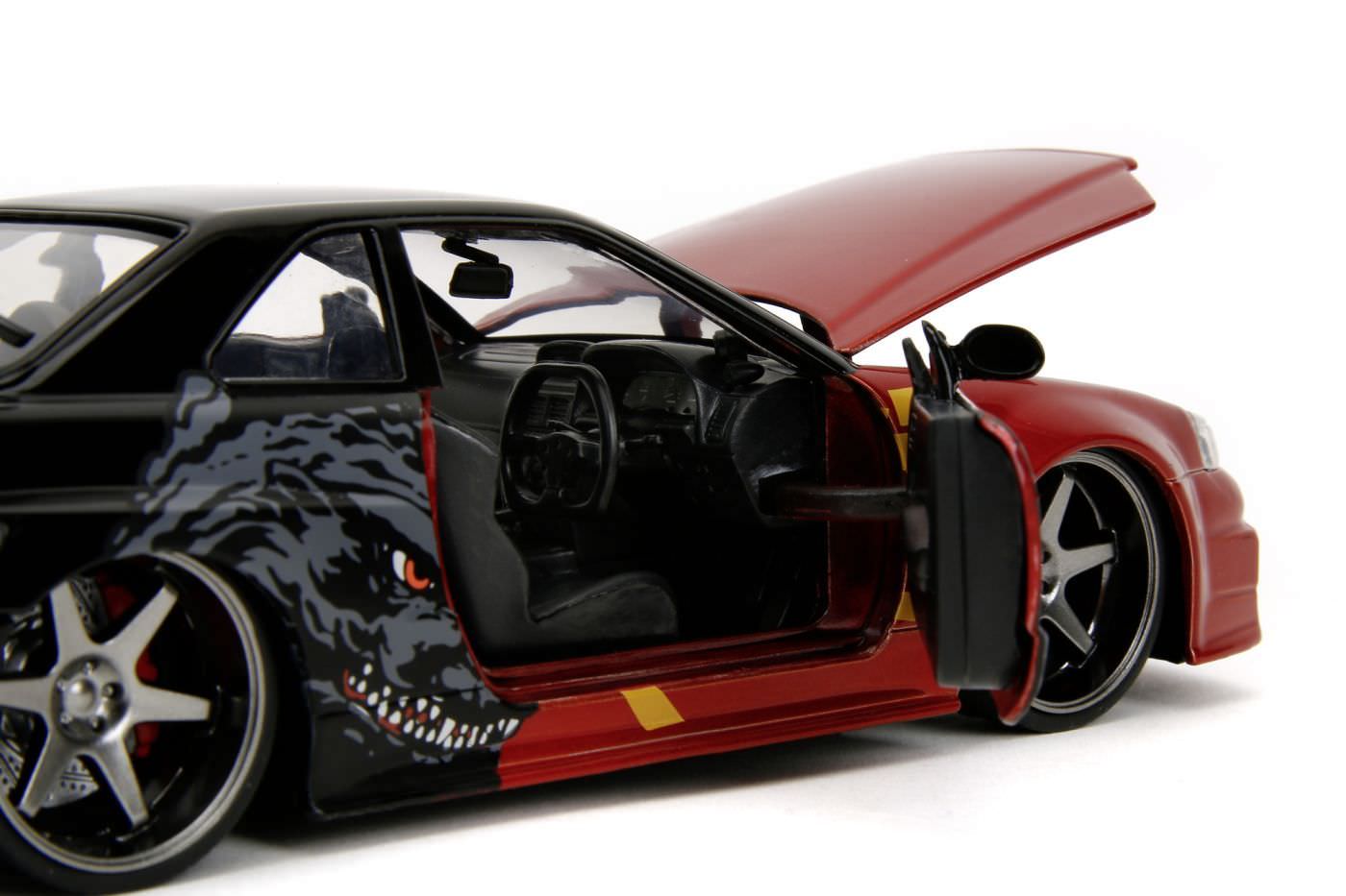 Masinuta metalica jada godzilla nissan skyline gtr scara 1:24