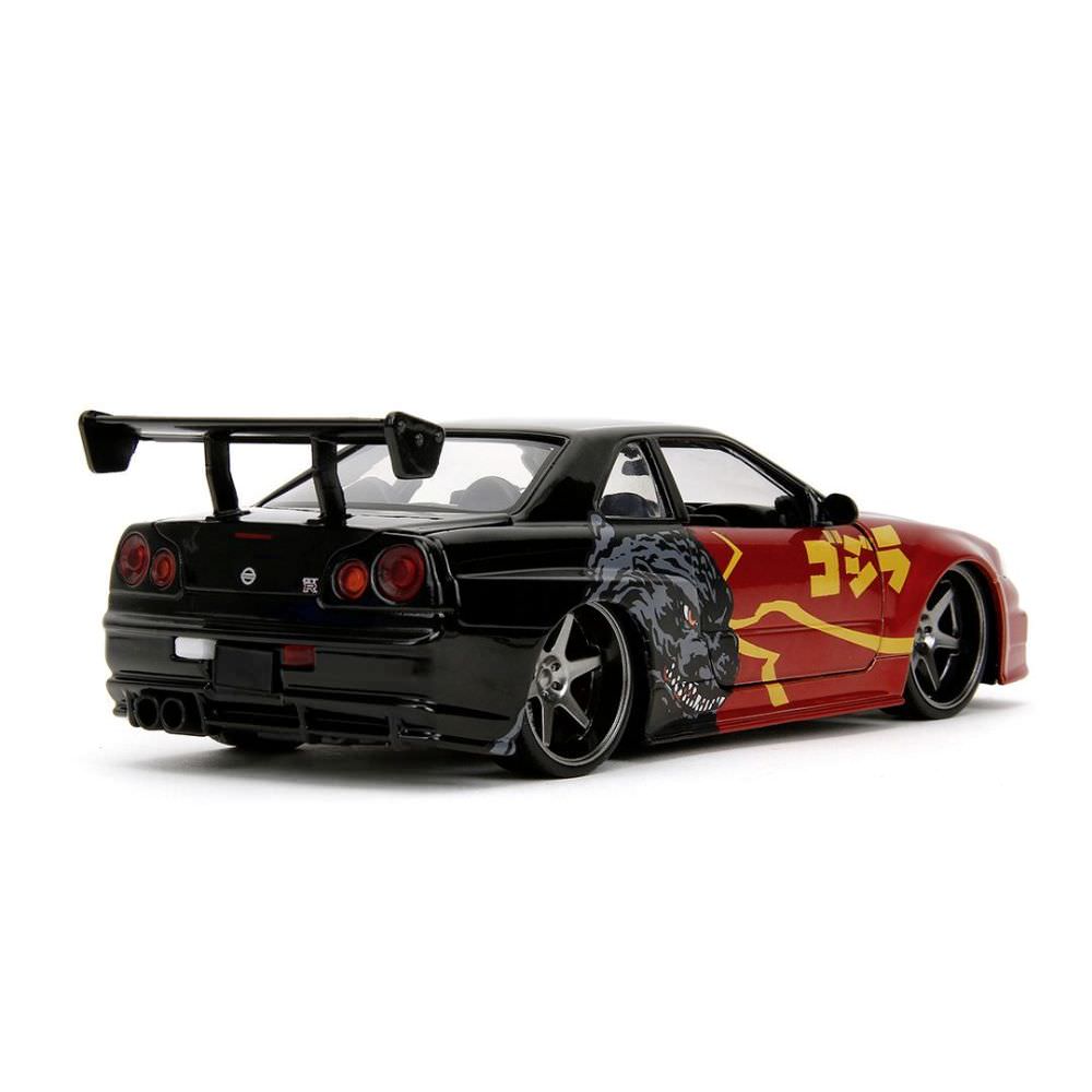 Masinuta metalica jada godzilla nissan skyline gtr scara 1:24
