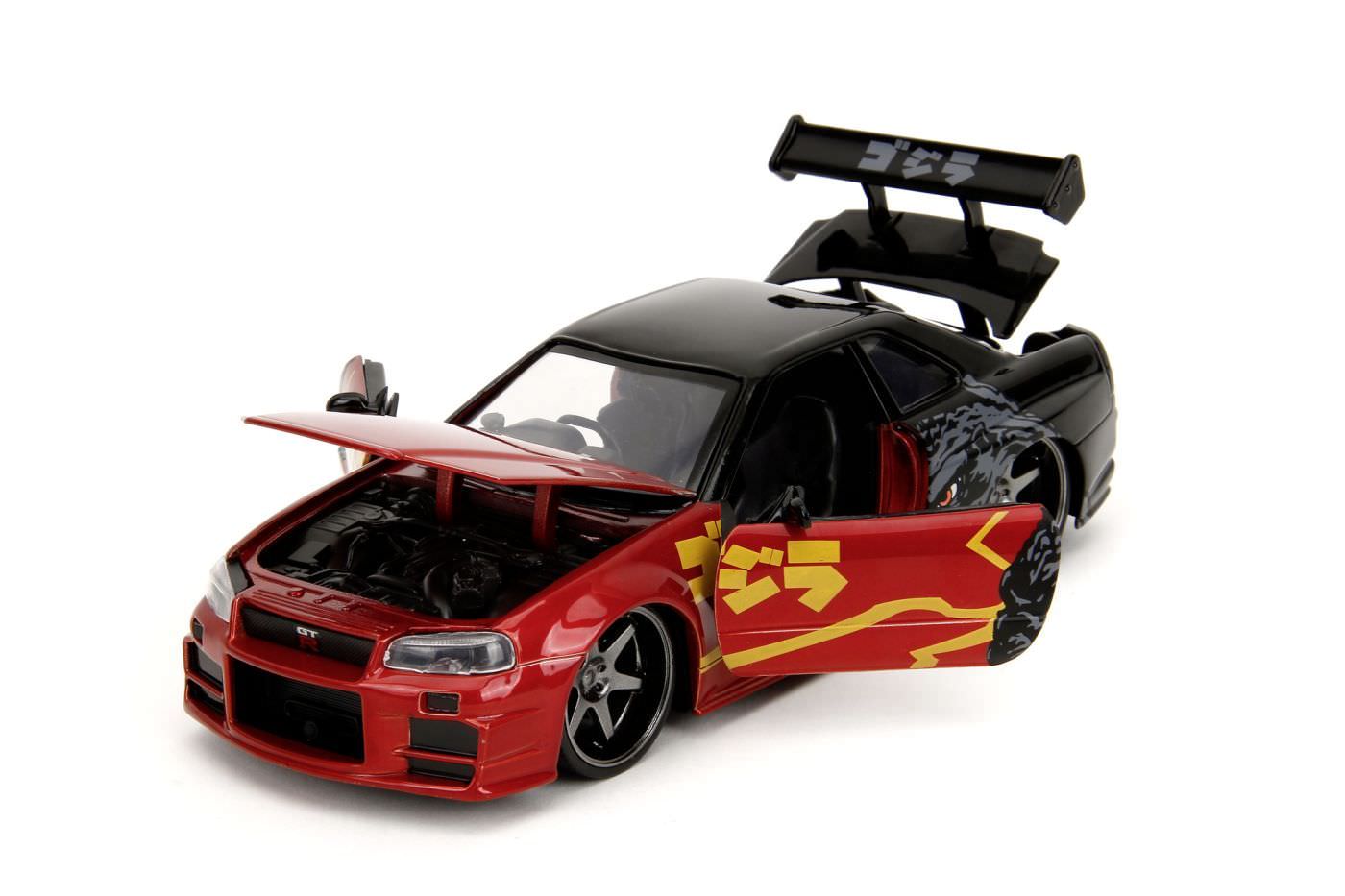 Masinuta metalica jada godzilla nissan skyline gtr scara 1:24