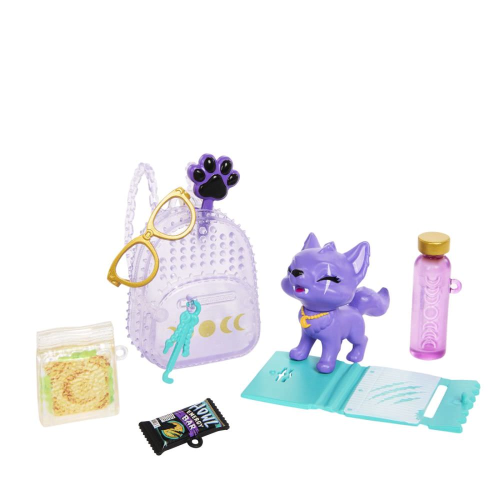 Papusa monster high clawdeen wolf si catelul crescent