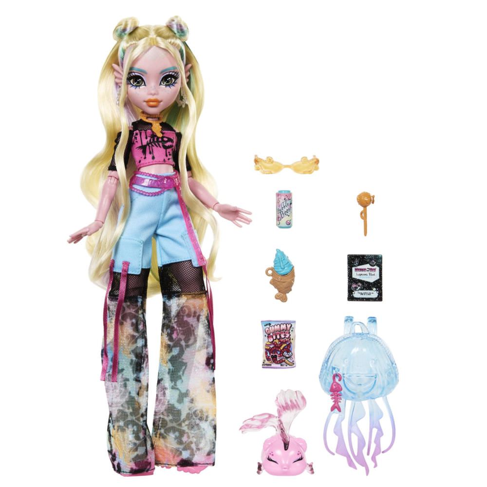 Papusa monster high lagoona blue si pestisorul neptuna