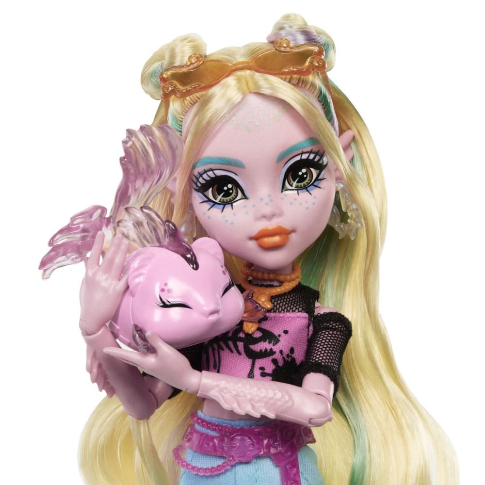Papusa monster high lagoona blue si pestisorul neptuna