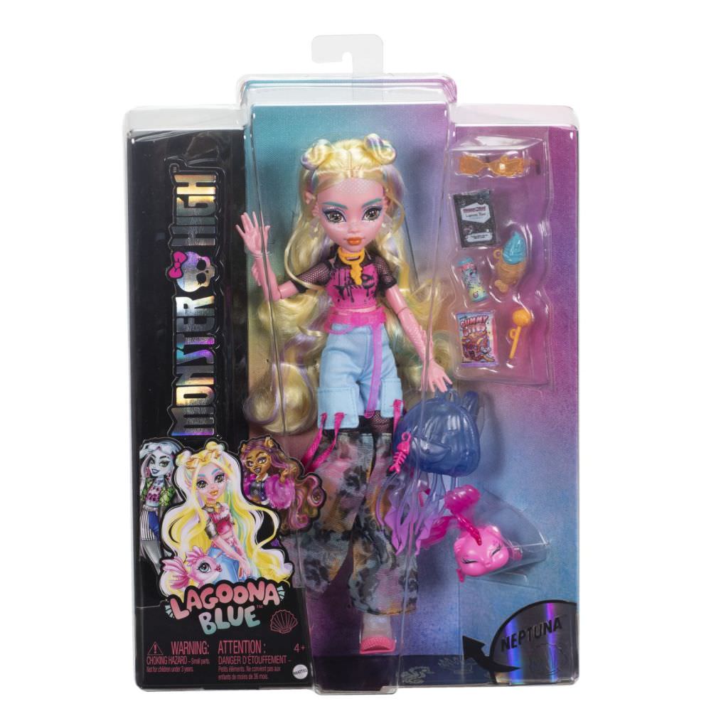 Papusa monster high lagoona blue si pestisorul neptuna